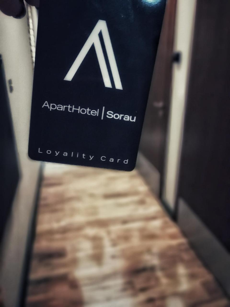 جاره Apartsuites I Sorau المظهر الخارجي الصورة A loyalty card